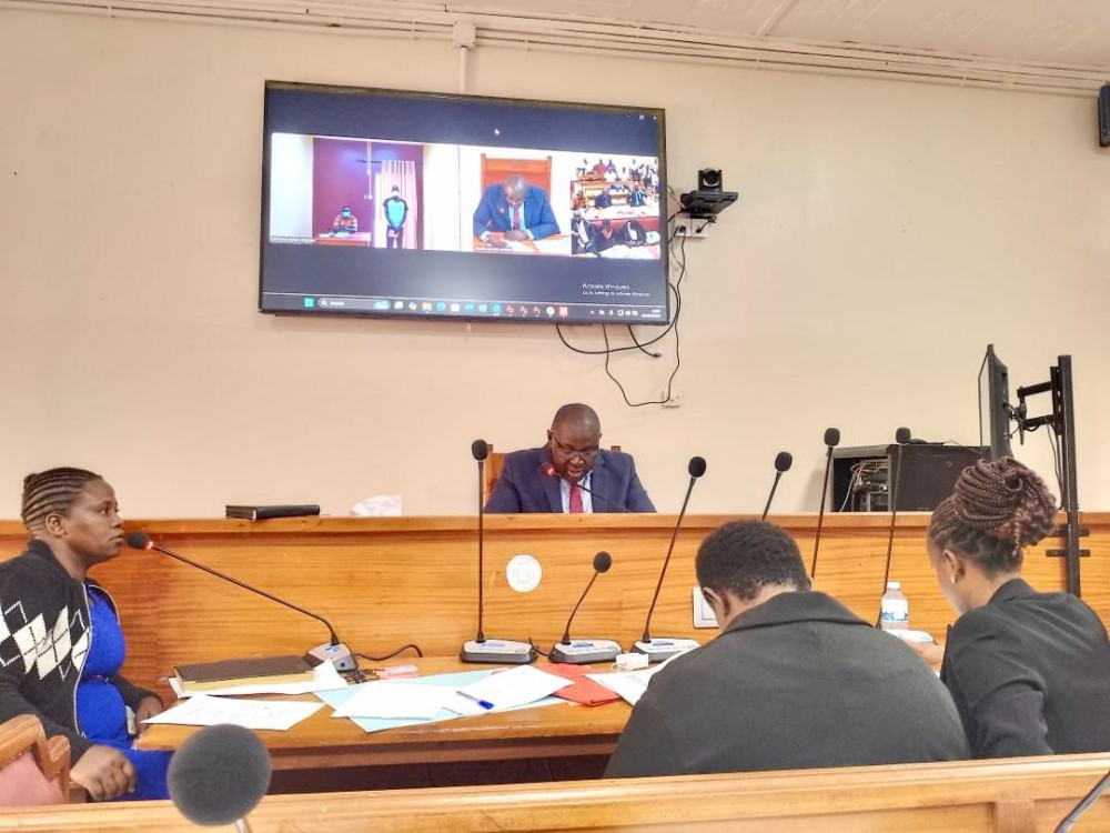 Kitgum High Court Conducts First Virtual Criminal Hearing Using Audio-Visual Technology