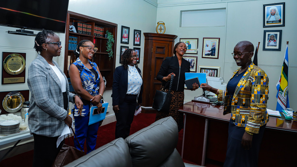FIDA Uganda Officials Pay Courtesy Call on Principal Judge